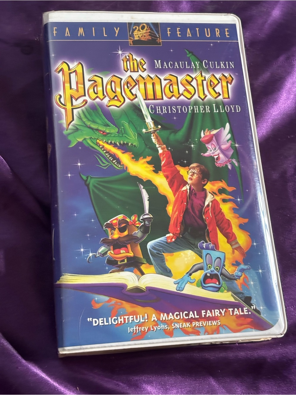 The Pagemaster VHS Movie